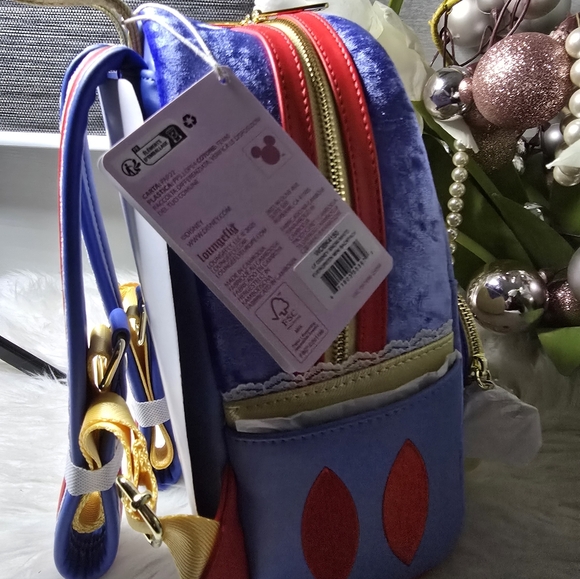 Loungefly Disney Snow White Cosplay Mini Backpack New